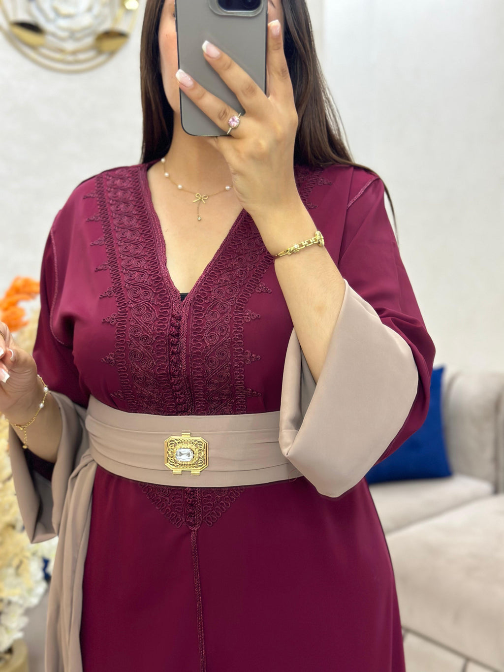 قفطان أنيق فاخر