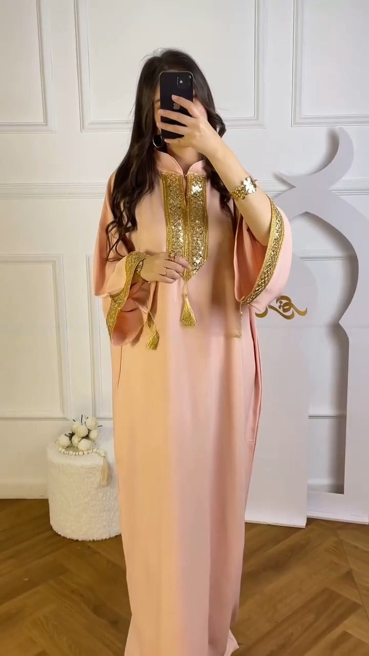 فستان الأميرات مع الكول اوفيسيي