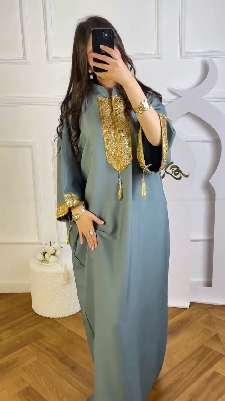 فستان الأميرات مع الكول اوفيسيي